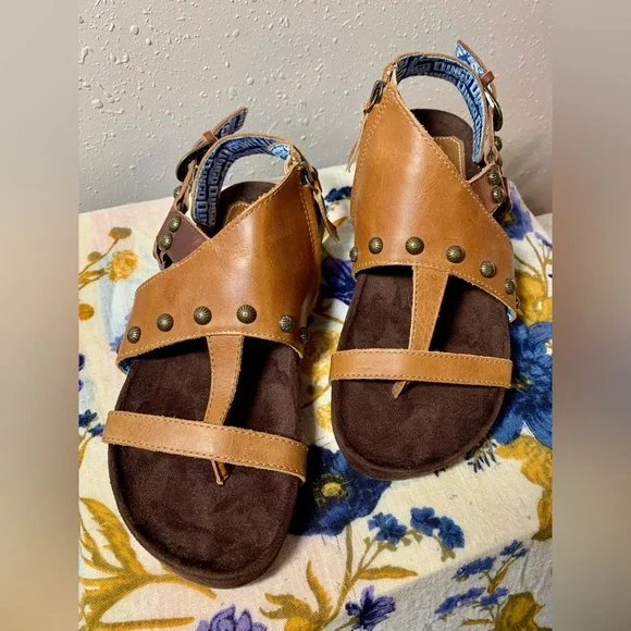 Dingo Sage Brush Leather Sandals Size 8 - Picture 12 of 12